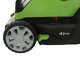 Greenworks G48LM41 48V Battery-powered Electric Lawn Mower - 41 cm - BATTERY AND BATTERY CHARGER NOT INCLUDED