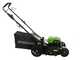 Greenworks GD48LM46 48V Battery-powered Electric Lawn Mower - 46 cm Cutting Width - BATTERY AND BATTERY CHARGER NOT INCLUDED