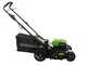 Greenworks GD48LM46 48V Battery-powered Electric Lawn Mower - 46 cm Cutting Width - BATTERY AND BATTERY CHARGER NOT INCLUDED