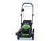 Greenworks GD48LM46 48V Battery-powered Electric Lawn Mower - 46 cm Cutting Width - BATTERY AND BATTERY CHARGER NOT INCLUDED