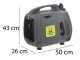 Pramac PMi2000 - 1.9 kW Portable Silenced Inverter Power Generator - DC 1.7 kW Single-phase
