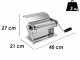 Marcato Atlas 150 Slide Pasta Maker - Manual Pasta Maker for Homemade Pasta