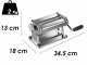 Marcato Atlas 150 Roller - Manual Stainless Steel Pasta Maker 