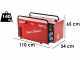 TecnoGen H8000SS - 5.8 kW Petrol Silenced Power Generator - DC 5.2 kW Single-phase