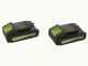 Verdemax SAR40 Leaf Blower - Garden Vacuum - 24 V - 2 Batteries 20 V 2.5Ah