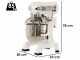 FIMAR EASYLINE B20K - Professional planetary mixer - 20 litre STAINLESS STEEL bowl