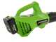 Greenworks G24ABO 24V Axial Cordless Leaf Blower - WITHOUT BATTERY AND CHARGER