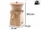 Waldner Silence - Beechwood Flour Stone Mill - 400W 