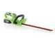 Greenworks G24HT56 24 V Battery-powered Hedge Trimmer - 56 cm Blade - 4Ah 24 V Battery