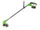 Greenworks G24ST25 - Battery-powered Edge Trimmer - 24V 4Ah