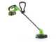 Greenworks G24ST25 - Battery-powered Edge Trimmer - 24V 4Ah