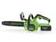 Greenworks GD24CS30 - 24V 4Ah Battery-powered Electric Chainsaw - 30 cm Blade