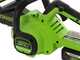 Greenworks GD24CS30 - 24V 4Ah Battery-powered Electric Chainsaw - 30 cm Blade