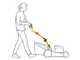 STIGA COMBI 748 S trailed petrol lawnmower - 4 in 1 - Engine ST 140