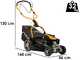 STIGA COMBI 748 S trailed petrol lawnmower - 4 in 1 - Engine ST 140