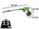 Greenworks G24PWX Cordless Pressure Washer Gun - 24V - 4Ah