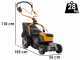 Stiga Collector 548e S Kit - Battery lawnmower - 48V/4Ah - Cutting 46 cm