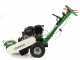 GreenBay Deep LE-330 Stump Grinder - Loncin 420 cc Engine with Electric Start - Cutting Disc with 8 Hammers in Tungsten Carbide