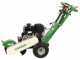 GreenBay Deep BSE-330 Stump Grinder - B&amp;S XR2100 420 cc Engine with Electric Start - Cutting Disc with 8 Hammers in Tungsten Carbide