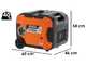 Mosa GE 3600 BMI - 4 kW Wheeled Inverter Power Generator - DC 3.6 kW Single-phase