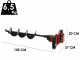 Einhell GP-EA 18/150 BL - battery-powered Auger - 18V - 80 cm Bit included - WITHOUT BATTERIES AND CHARGER