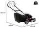 CastelGarden XC 53 HS Heavy-duty Self propelled Petrol Lawn Mower - 4 in 1 - 51 cm Cutting Width