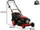 Blue Bird Sprint B46 T Self-propelled Lawn Mower - 4 in 1 - 46 cm Cutting Width
