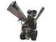 Wortex Tiger D420/120L - Petrol wood chipper with crawler base - Loncin D420 engine