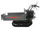 Wortex SFL 300 Tracked Power Barrow - Extendable body with 300 Kg load capacity