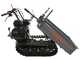 Wortex SFL 300 Tracked Power Barrow - Extendable body with 300 Kg load capacity