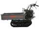 Wortex SFL 300 Tracked Power Barrow - Extendable body with 300 Kg load capacity