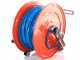 Hose reel with 70 mt Polyurethan pneumatic hose for air compressor