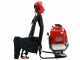 Blue Bird TJ 53 E - 180 cm Petrol Hook Shaker with Kawasaki Backpack Engine - Olive Shaker