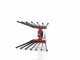 Lisam V8 Turbo - Pneumatic Olive Harvester - 6 Bar Olive Shaker - 1800 Beats per Minute