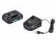 RIBIMEX PRBAT20-TH Battery-powered Electric Hedge Trimmer - 20 V 2Ah Battery