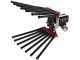 Lisam V7 Magnesium - Pneumatic Olive Harvester - 6 Bar Olive Shaker - 1600 Beats per Minute