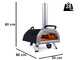 Ooni KARU 16 - Wood-fired Pizza Oven - 42x42 cm Cooking Surface