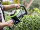 Greenworks GD60HT66 60 V Battery-powered Electric Hedge Trimmer - 66 cm Blade - WITHOUT BATTERY AND BATTERY CHARGER