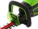 Greenworks GD60HT66 60 V Battery-powered Electric Hedge Trimmer - 66 cm Blade - WITHOUT BATTERY AND BATTERY CHARGER