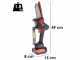 Zanon ZP 130  Battery-powered Electric Pruner - 2 Batteries Included