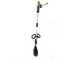 Greenworks G60PHT51 60 V Battery-powered Hedge Trimmer on Extension Pole - 60 V 2Ah Battery