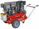 Airmec TTS 34110/900 Petrol Engine-driven Air Compressor with Loncin 11 HP Petrol Engine - Air Compressor - (900  L/min)