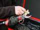 Infaco F3020 Electric Pruning Shears on fixed carbon pole 227 cm - &Oslash; 40 mm standard Kit - battery and backpack included