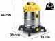 WD30X Wet and Dry Vacuum Cleaner - Wmax 1600 - Multifunction - Blower