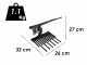 KIT HOBBY Lisam LM 500/10 Engine-driven Air Compressor for 2 Operators + 2 MG Magnesium Pneumatic Olive Harvesters + 2AT02 Poles