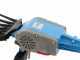 Electric Battery-powered Olive Harvester Lisam OLIWATT 2 - With 8 carbon prongs - Fixed Pole