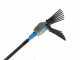 Electric Battery-powered Olive Harvester Lisam OLIWATT 2 - With 8 carbon prongs - Fixed Pole