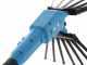 Lisam Oliveco - Electric Battery-powered Olive Harvester - With Nylon Prongs - Telescopic Pole