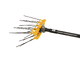 Lisam Swing Electric Battery-powered Olive Harvester - With 8 + 8 carbon prongs - 240 cm - Fixed Pole