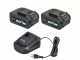 RIBIMEX PRBAT20-ASBSB Battery-powered Leaf Blower - Garden Vacuum 40 V - WITHOUT BATTERY AND CHARGER